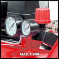 Miniatyrbillede 4 af 11: Einhell Kompressor TE-AC 50 Silent (kompressor - 1.500 W - maks. 8 bar - oliefri/service - 50 l tank - aftapningsskrue - sikkerhedsventil)