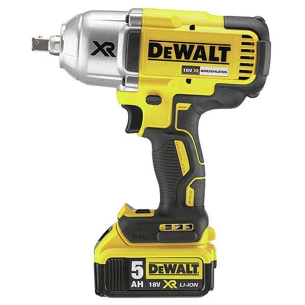 DeWALT DCF899P2-QW kraftnøgle 1900 RPM Sort, Gul