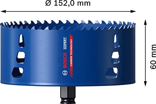 Bosch tillbehör 1x Expert Tough Material Hålsåg (för trä med metall, Ø 152 mm, slagborrtillbehör)