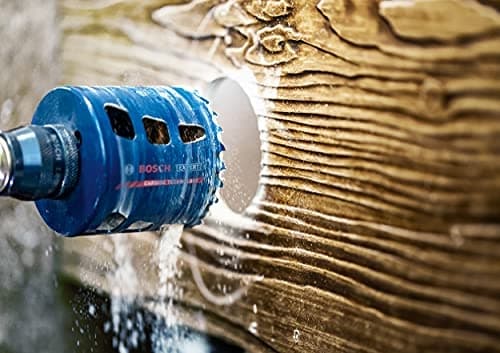 Bosch Professional 1x Expert Tough Material Hulsav (til træ med metal, Ø 105 mm, tilbehør til slagboremaskine)