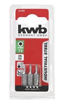 Miniatyrbillede 2 af 3: kwb 121209 sekskantet bit T 9 stål 3 stykker (121209)