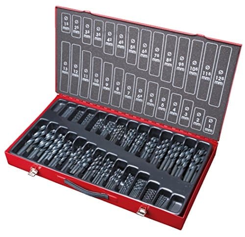 KS Tools 330.1650 HSS-R spiralborsæt, 230 dele, 1-13 mm