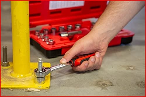 KS Tools 916.4050 3/8"+1/2" TRIPLEplus gennemgående topnøglesæt, 17 stk.
