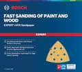 Miniatyrbild 4 av 6: Bosch slipskiva triangel 93x93mm, K100, 50x C470, EXPERT, för GDA (2608900929)