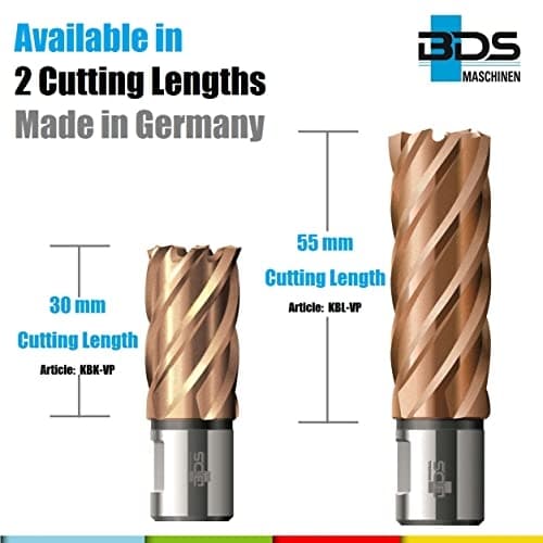 BDS kernebor HSSVarioPLUS 18.0mm cut.30mm Weldon mount (KBK-VP018)