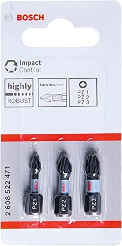Bosch tilbehør 2608522471 Phillips bit 1 stk. Phillips Pozidriv