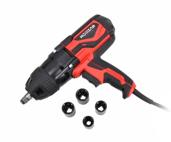 HOOZAR ELEKTRISK SLAGSNØGLE 1020W 1/2" 600Nm