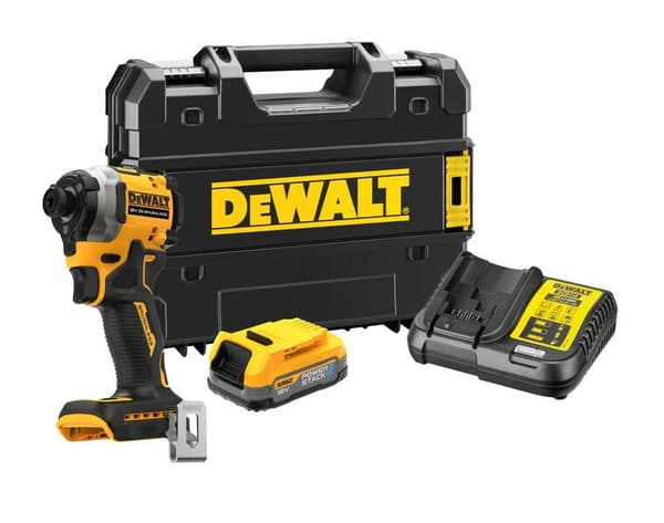 DEWALT IMPACT DRIVER 18V 208Nm 1x1,7Ah POWERSTACK DCF850E1T
