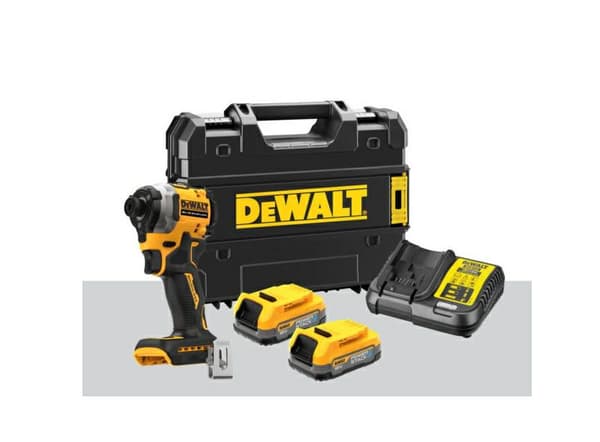 DEWALT IMPACT DRIVER 18V 2x1,7Ah POWERSTACK DCF850E2T