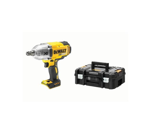 DEWALT SLAGSNØGLE 18V 1/2" 950Nm 3-GEHAST UDEN BATTERI OG OPLADER TSTAK DCF899NT