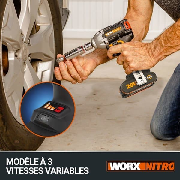 Worx slagnyckel - WX272.9
