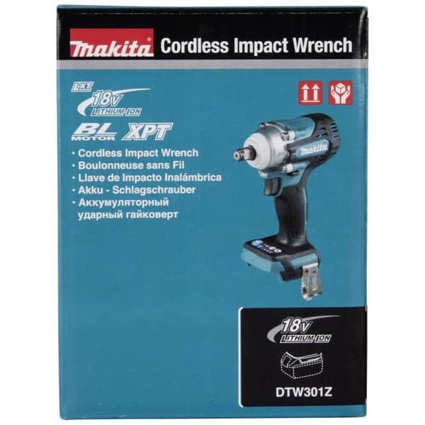 Makita DTW301Z - Impact key BL 18v lxt 330nm 1/2" bult