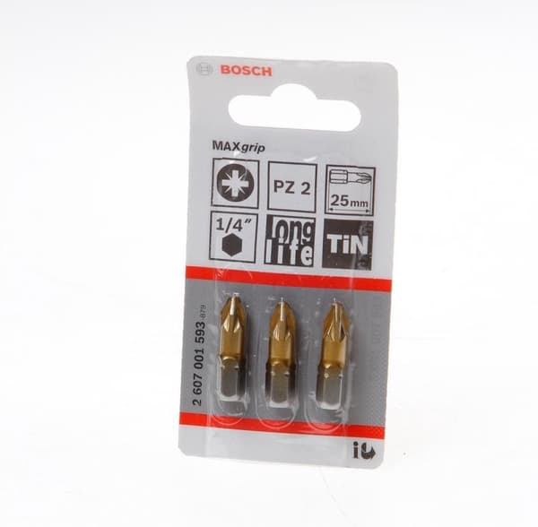 Bosch - Bit ekstra hård PZ 2, 25 mm