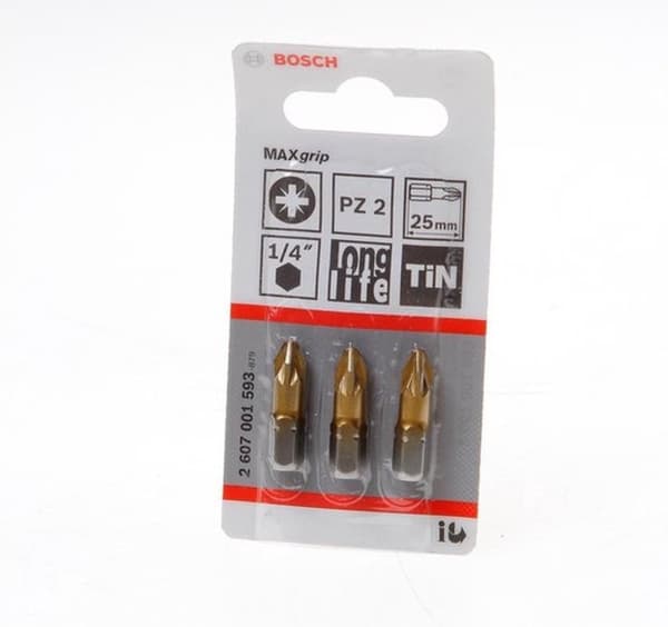 Bosch - Bit ekstra hård PZ 2, 25 mm