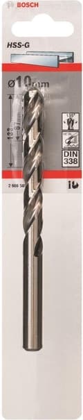Miniatyrbillede 5 af 6: Bosch - Metalbor HSS-G, standard 10 x 87 x 133 mm