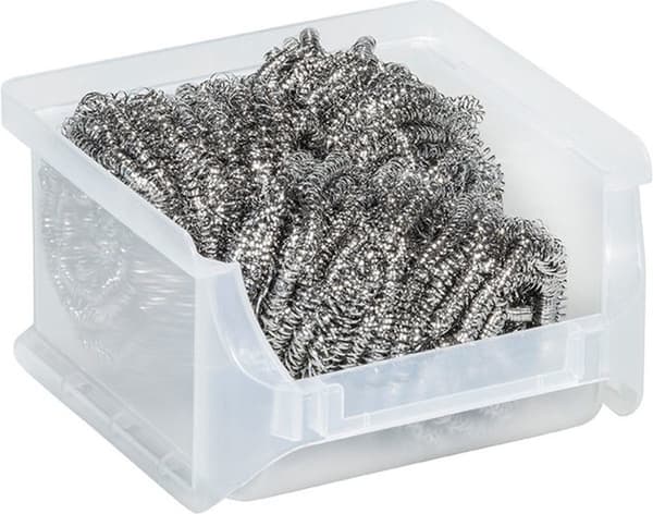 Allit Transparent magasin Profiplus och pegboard - 456261 - Stapelbar