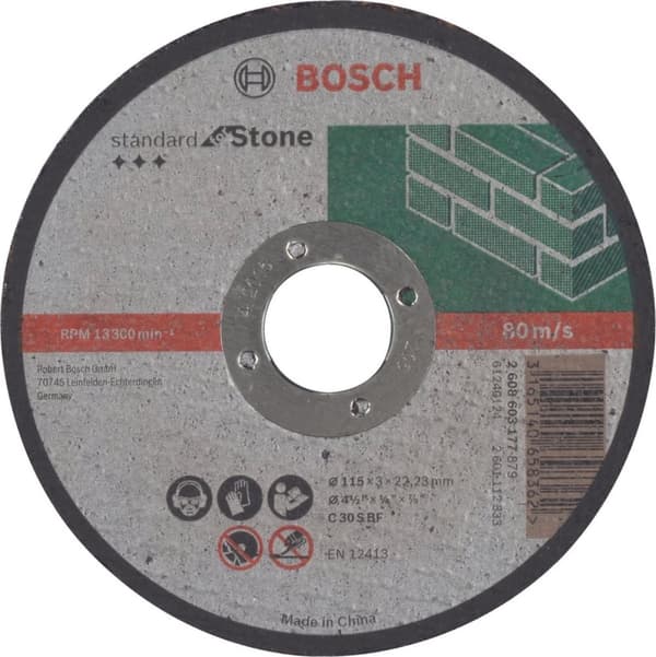 Kapskiva höger Standard för Stone C 30 S BF, 115 mm, 22,23 mm, 3,0 mm 1:a