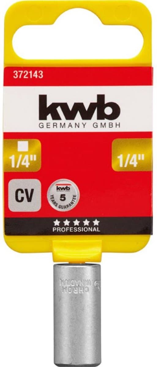 KWB-adapter 1/4" intern - 1/4" extern