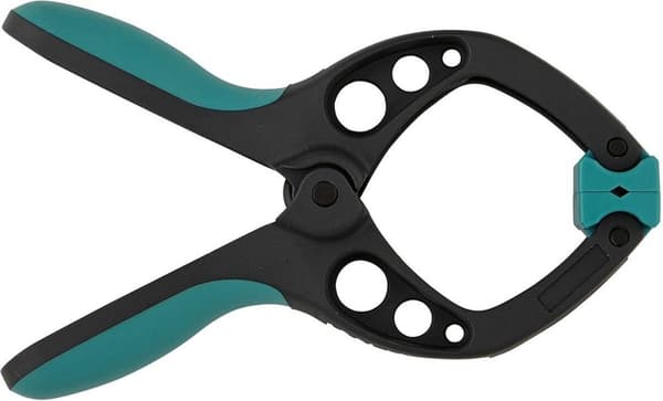 wolfcraft GmbH FZ 40. Type: fjederclips, klemåbning: 4 cm, produktfarve: grå, turkis. Antal inkl