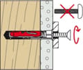 Miniatyrbillede 6 af 8: Fischer duotec hulvæg 10mm + Skrue