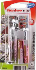 Miniatyrbild 1 av 8: Skruvlåda Fischer duopower 4 Delar 10 x 50 mm