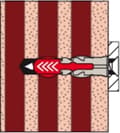 Miniatyrbillede 2 af 8: Fischer Universalstik med skrue - 6x50mm