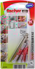 Miniatyrbillede 1 af 8: Fischer Universalstik med skrue - 6x50mm