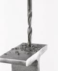 Miniatyrbillede 2 af 3: Wolfcraft 7504010 HSS metalspiralbor 5 mm total længde 86 rullet rullet DIN - spiralbor Cone fl