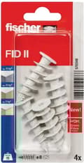 Miniatyrbild 4 av 7: Fischer FID II isoleringsmaterial plugg 50 mm 570348 4 stycken