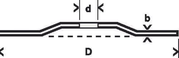 Skæreskive buet Standard til Metal A 30 S BF, 125 mm, 22,23 mm, 2,5 mm 1.