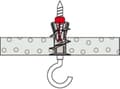 Miniatyrbillede 7 af 11: Studs Fischer Duoblade Nylon 6 Stk Gips