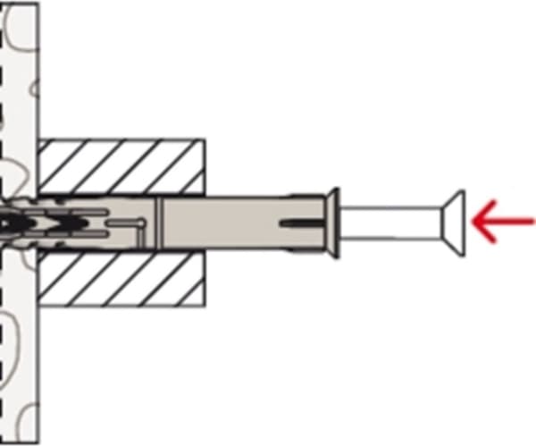 Fischer Construction Plug SXR - 8x100mm (Per 5 stycken)