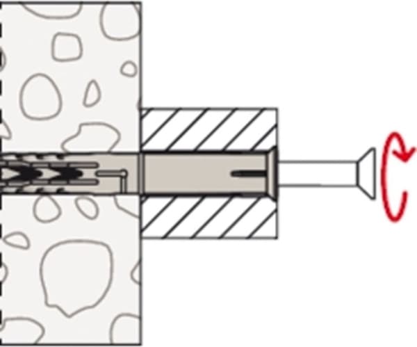Fischer Construction Plug SXR - 8x100mm (Per 5 stycken)