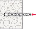 Miniatyrbillede 2 af 7: Fischer Plug Duopower - 14x70mm (pr. 2 stk.)