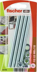 Miniatyrbild 2 av 3: Fischer FIS GS M8 x 110 K NV Skruvankare 110 mm 10 mm 503790 1 set(ar)