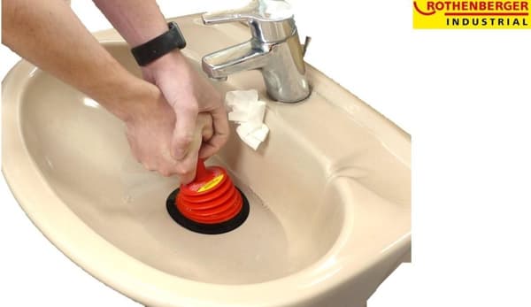 Rothenberger Industrial RoPü Mini 1500001444 Diskfångare 16 cm Mått, Ø 12 cm