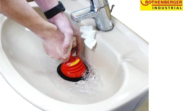 Rothenberger Industrial RoPü Mini 1500001444 Diskfångare 16 cm Mått, Ø 12 cm
