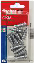 Miniatyrbild 3 av 6: Fischer GKM K NV gipsskivplugg 31 mm 505373 1 set(ar)