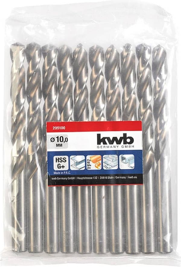 KWB HSS Silverstar Metalbor - 10,0 mm
