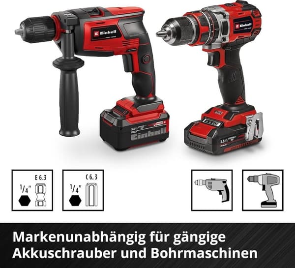 Einhell 108733 Træspiralpanelsæt 10 styk 3 mm, 4 mm, 5 mm, 6 mm, 7 mm, 8 mm 1 sæt(er)
