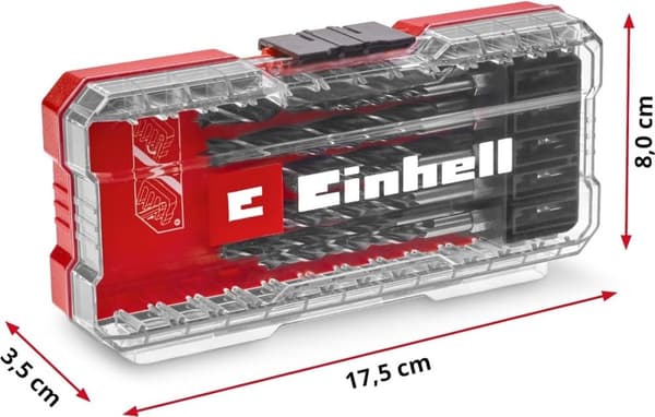 Einhell 108733 Træspiralpanelsæt 10 styk 3 mm, 4 mm, 5 mm, 6 mm, 7 mm, 8 mm 1 sæt(er)
