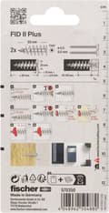 Miniatyrbillede 4 af 6: Fischer FID II Plus isoleringsmateriale dyvel 80 mm 570350 2 stk.