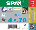 Miniatyrbillede 9 af 10: Spax spånpladeskrue Forzinket Torx 4,0 x 30 (200)