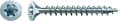 Miniatyrbillede 10 af 10: Spax spånpladeskrue Forzinket Torx 4,0 x 30 (200)