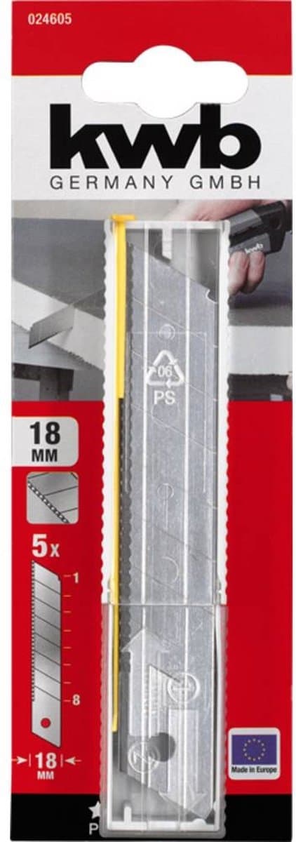 kwb reservdämpningslameller, 18 mm 024605 5 st.