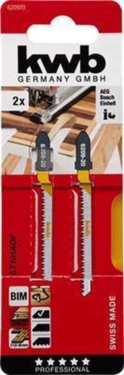 KWB stiksavsklinge - Star Bend Laminat 2 stk 6209-20KWB