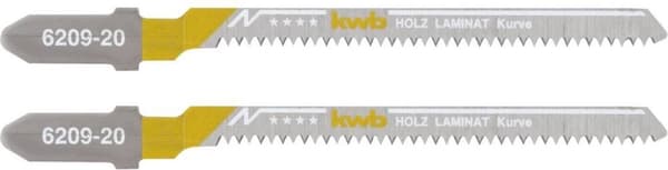 KWB stiksavsklinge - Star Bend Laminat 2 stk 6209-20KWB