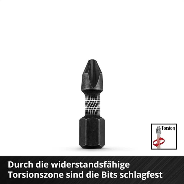 Einhell 108709 Topnøgle bit sæt 1/4 (6,3 mm) 18 stk.