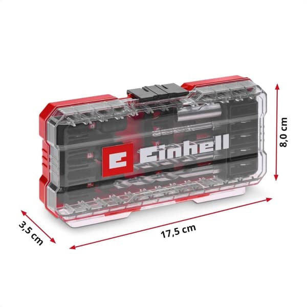 Einhell 108709 Topnøgle bit sæt 1/4 (6,3 mm) 18 stk.