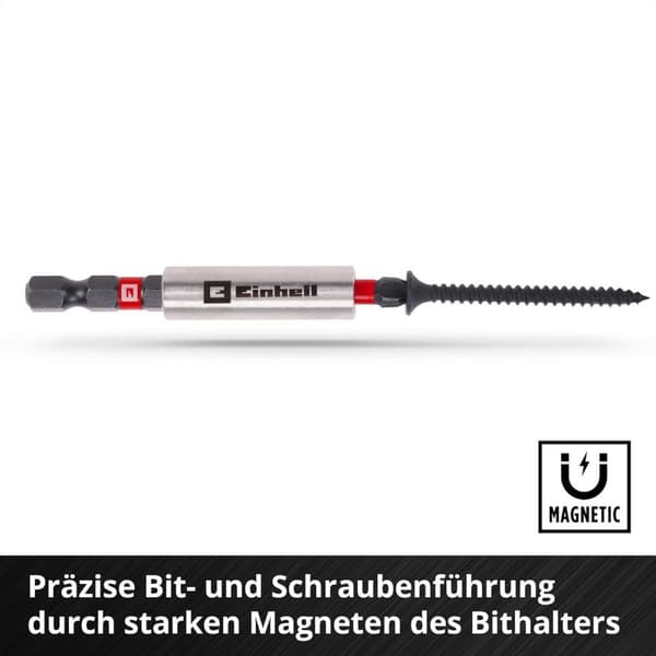 Einhell 108709 Topnøgle bit sæt 1/4 (6,3 mm) 18 stk.